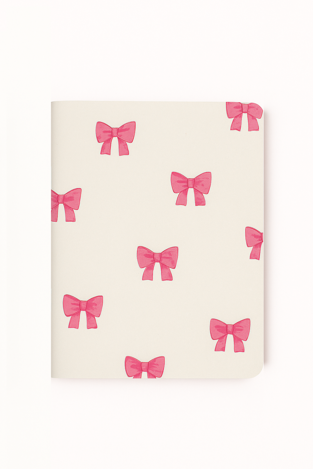 Blush & Bows pocket notebook 90 GSM soft cover pastel aesthetic stationery India