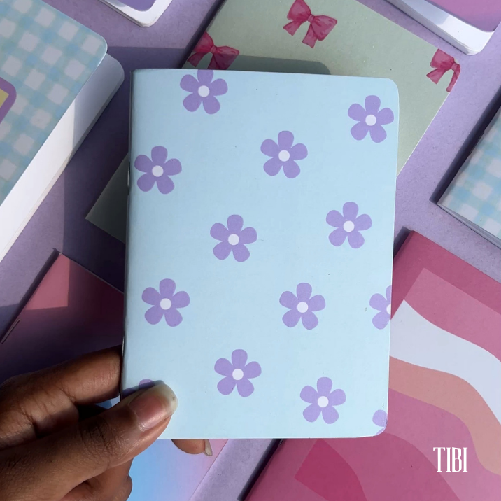 Daisy Daydream pocket notebook 48 pages 90 GSM floral pastel stationery India