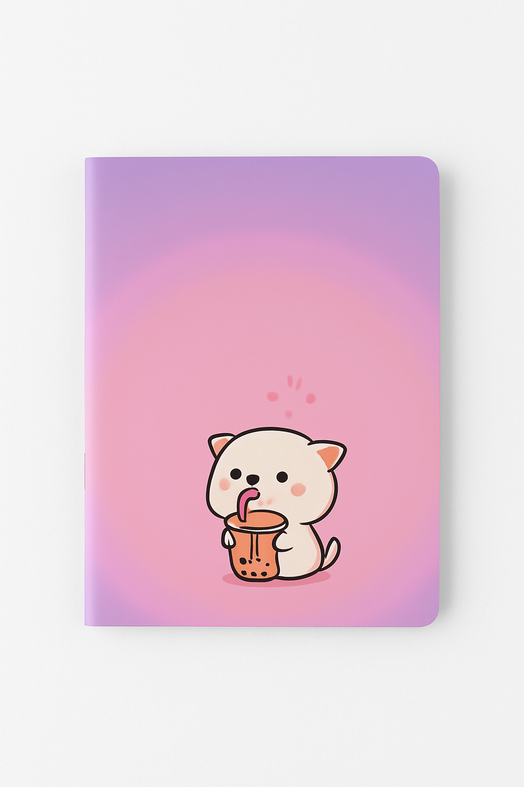 Meowcha Time pocket notebook 90 GSM pastel kitty design cute stationery India