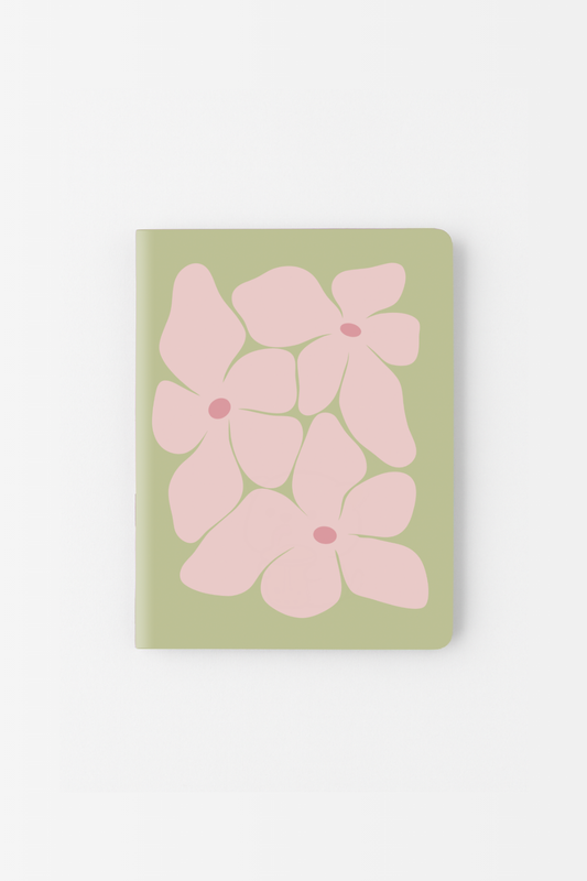 "Soft Blossom" Pocket Notebook