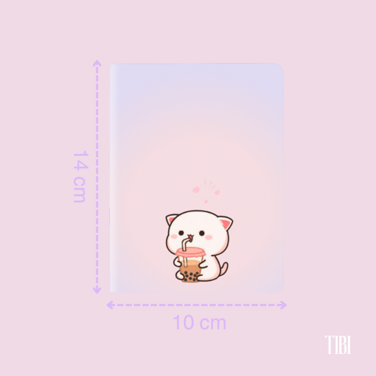 "Meowcha Time" Pocket Notebook