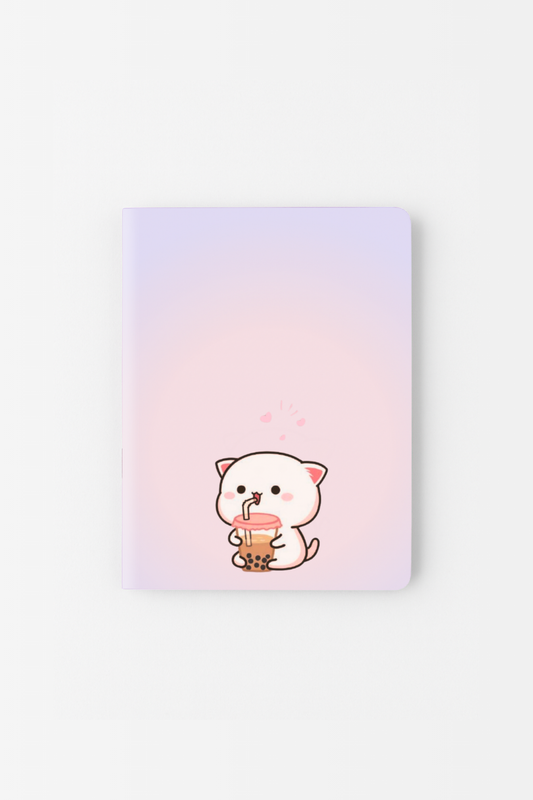 "Meowcha Time" Pocket Notebook
