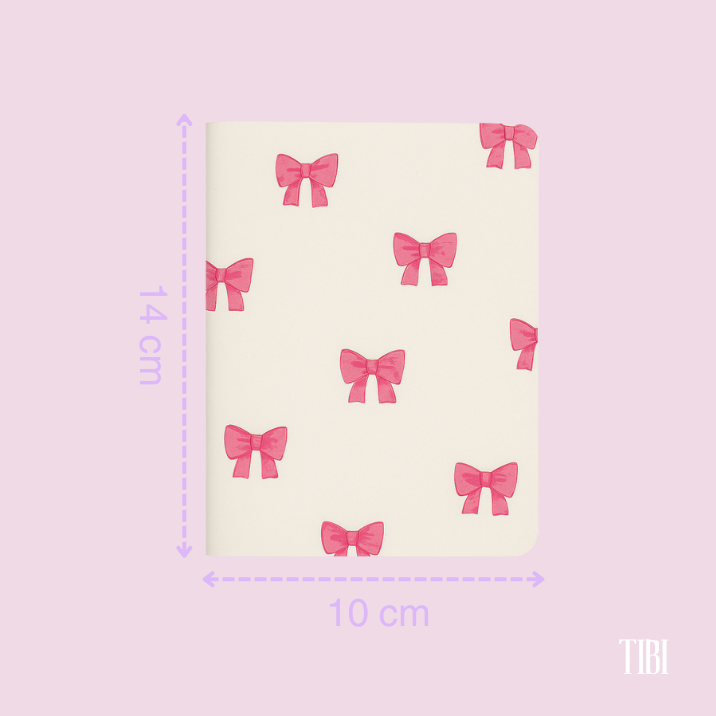 "Blush & Bows" Pocket Notebook