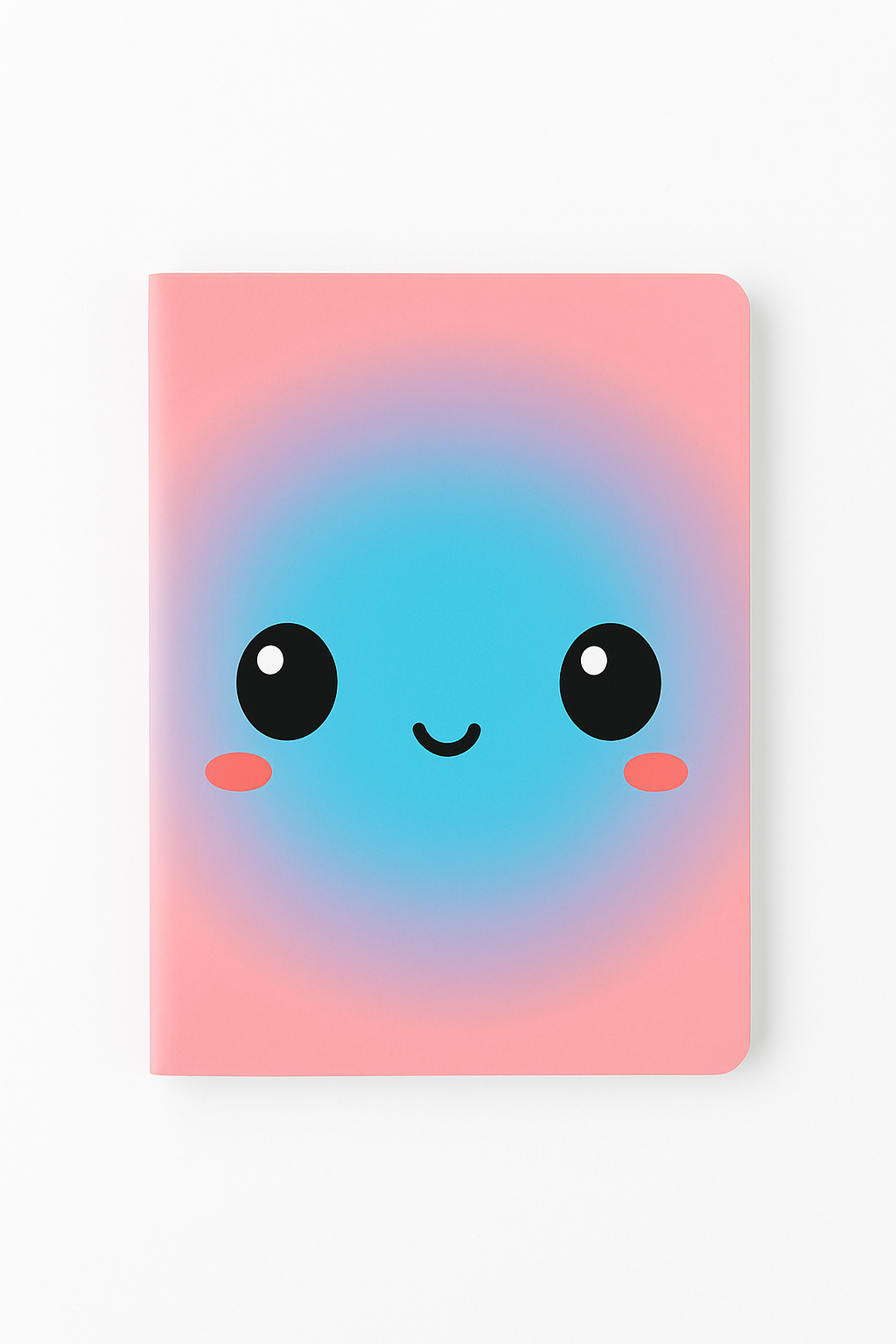 Happy Hues pocket notebook 90 GSM soft cover pastel aesthetic notebook India by TIBI Stationery
